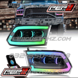 RAM 1500 2009-2018 RGB LED HEADLIGHTS
