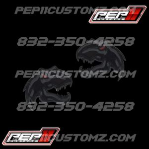 TRX FENDER EMBLEMS Black/Red