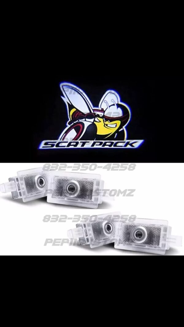 Scatpack welcome door puddle lights 4X