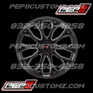 Ferrada FR9 Rims 20″x11″ Widebody Rims Obsidian Black Set of 4