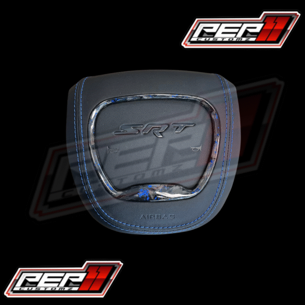 LED ‘SRT’ RGB/FLOW LEATHER / FORGED W BLUE FLAKES