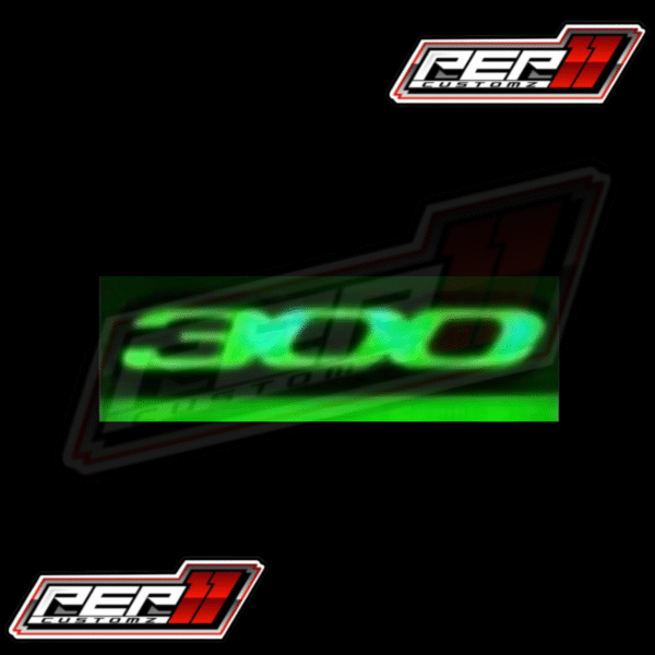 300 LED Emblem RGB and Flow patterns