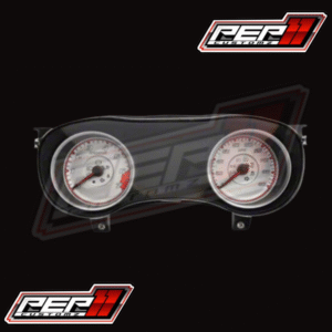 Dodge Charger Daytona Edition Gauge Face; 180 MPH; Silver