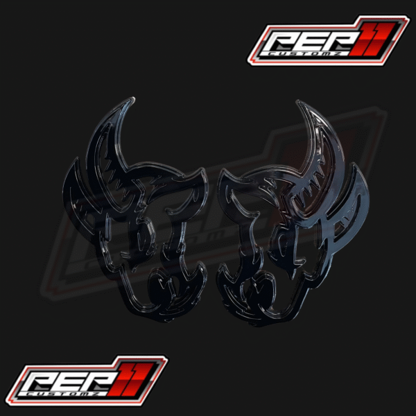 Black GOAT Emblems